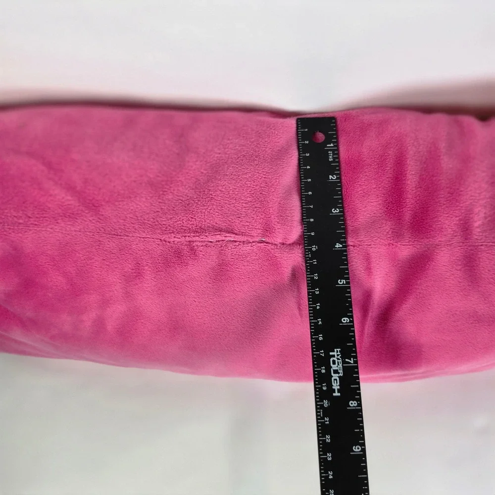 Bubble Yum Plush Pillow Pink Original Bubble Gum Vintage Style Candy Decor 21in